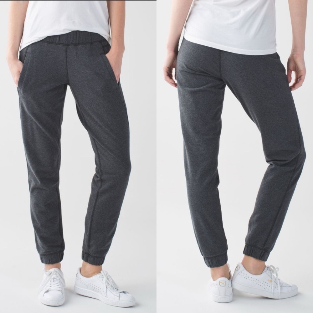 Lululemon Sattva Pant I| Heathered Black Sz 10